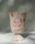 Faux Bois Footed Vase | Garden House
