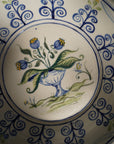 Large Polychrome Hanging Plate 01