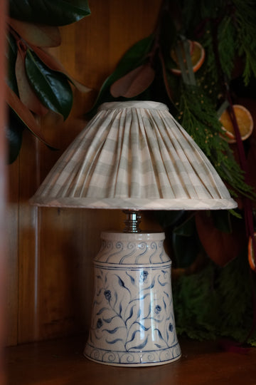 Tiered Blue Lamp Base