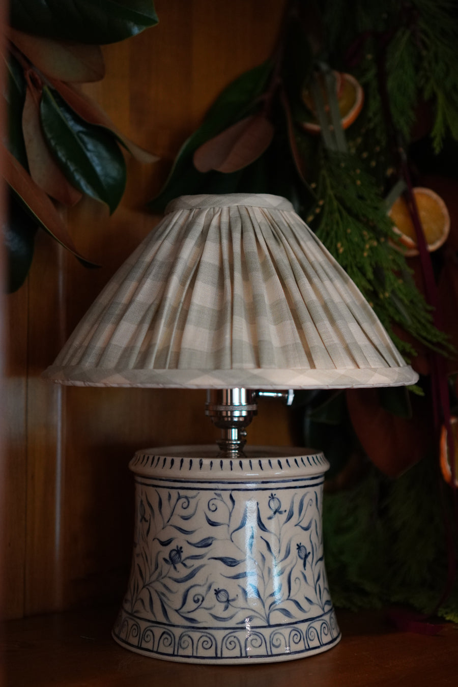 Medium Blue Lamp