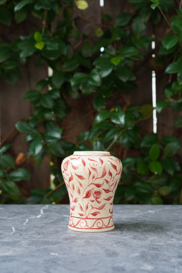 Small Red Vase 03