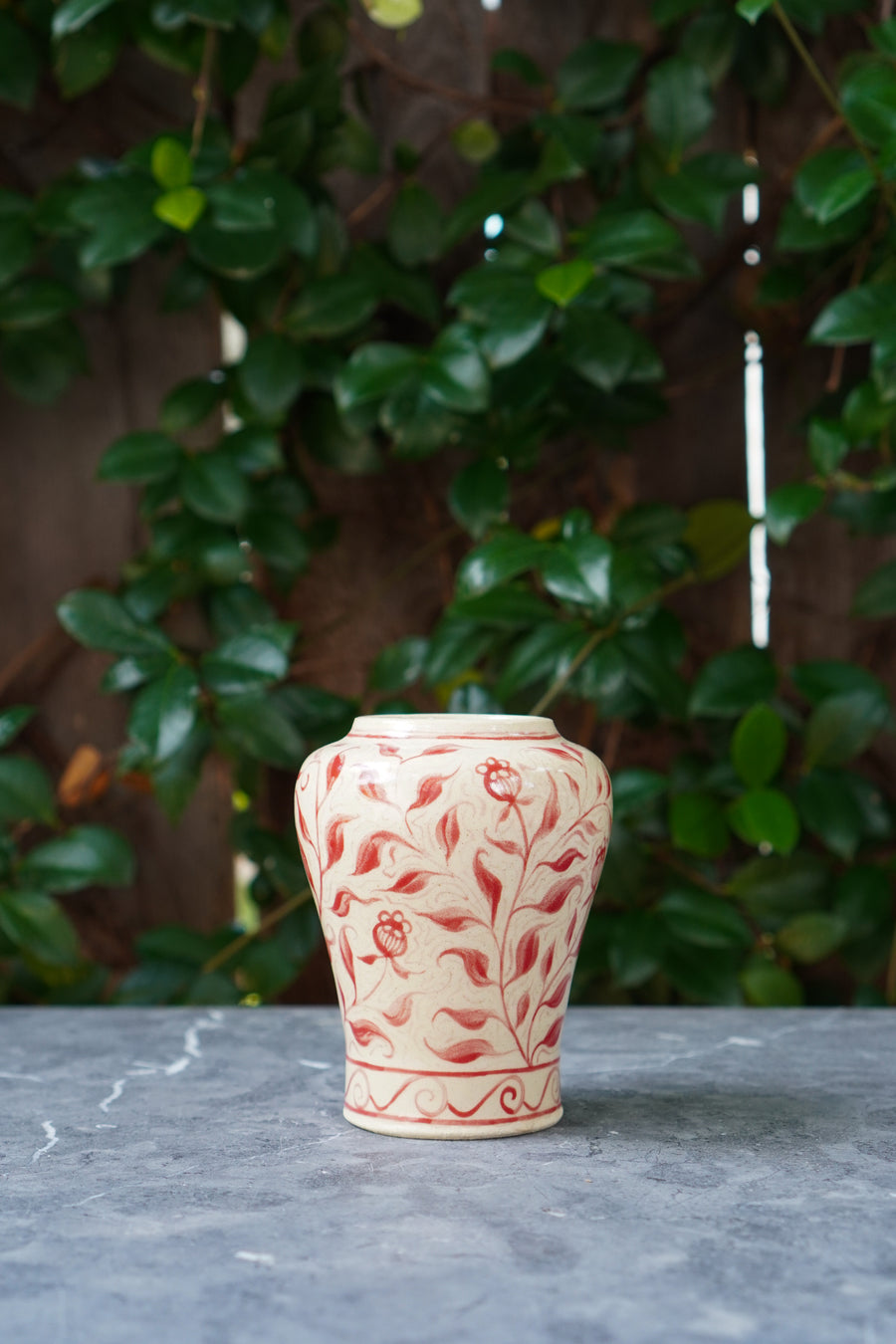 Small Red Vase 01