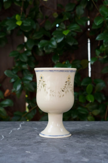 Small Footed Porcelain Vase 02
