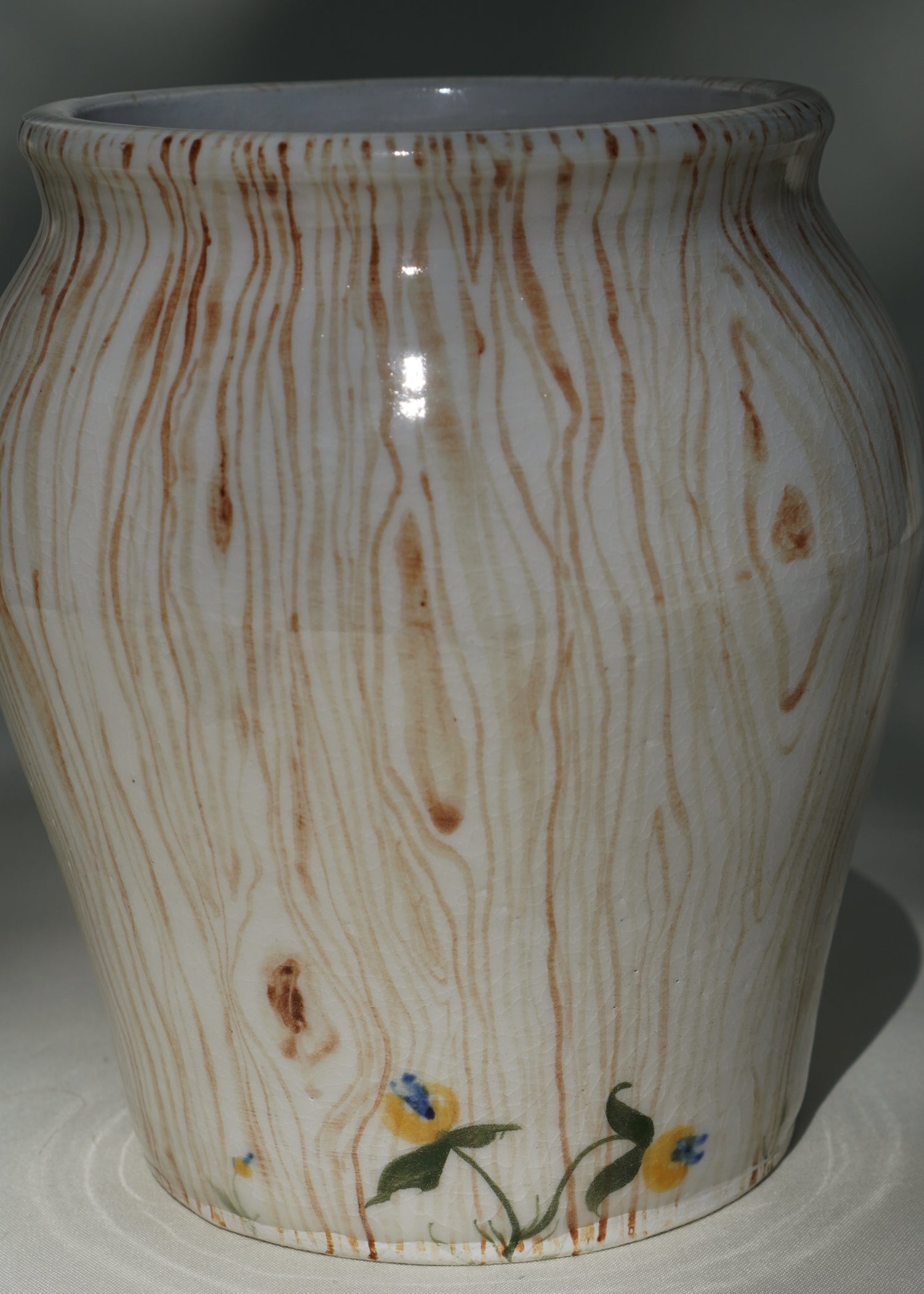 Faux Bois Vase | Cottage