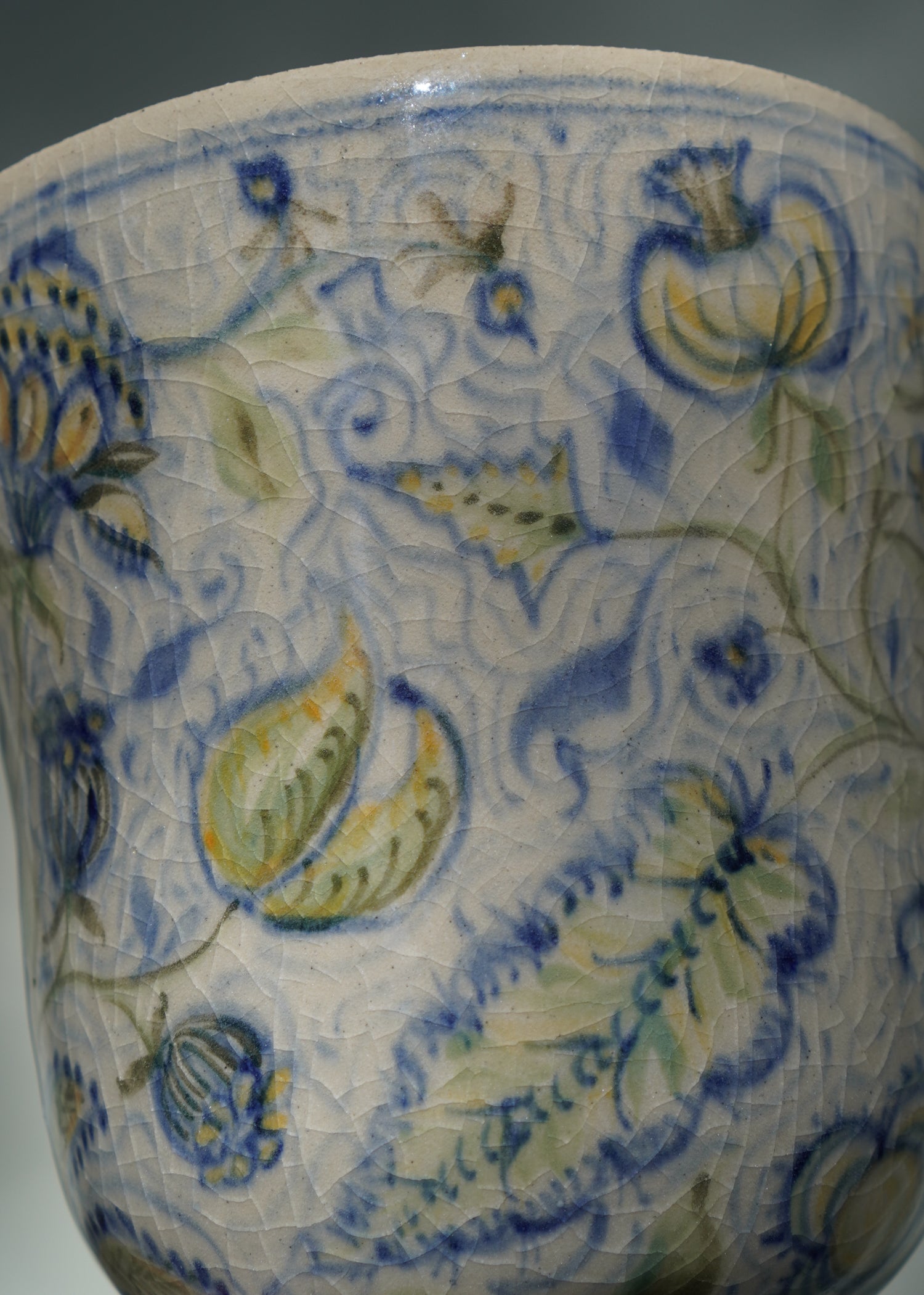 Footed Vase | Floral 03