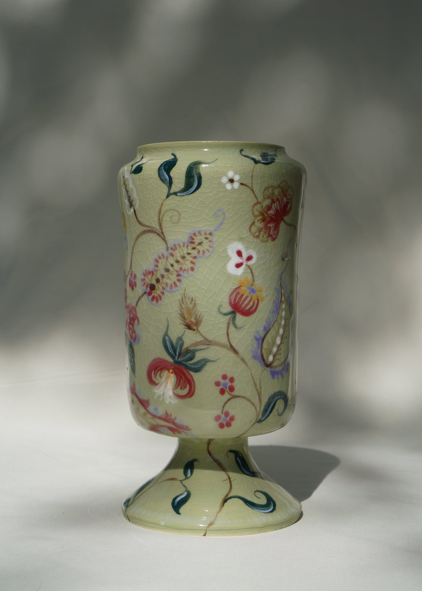 Sage Polychrome Vase 03