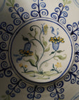 Large Polychrome Hanging Plate 02