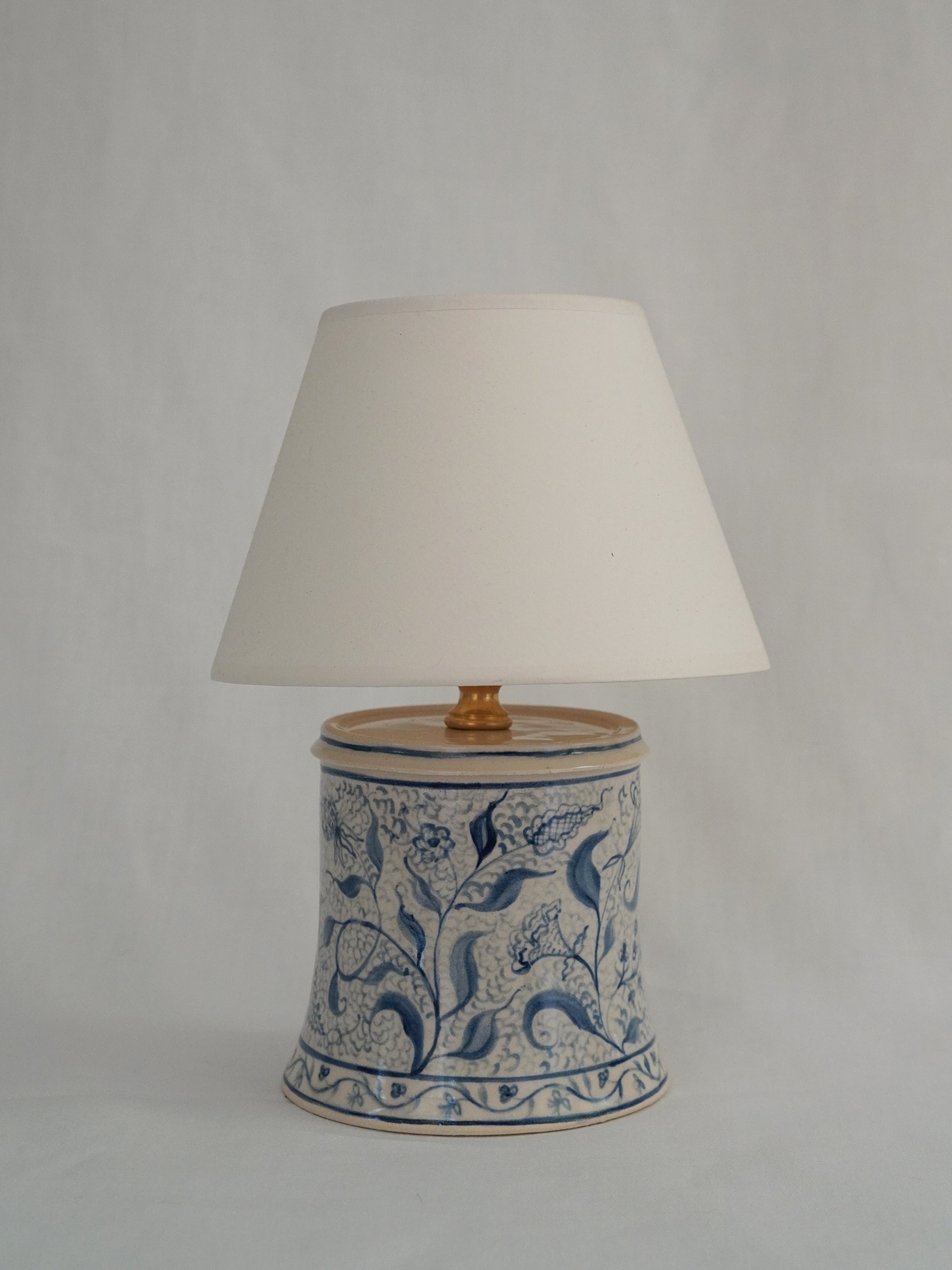Mini Lamp | Blue Chintz