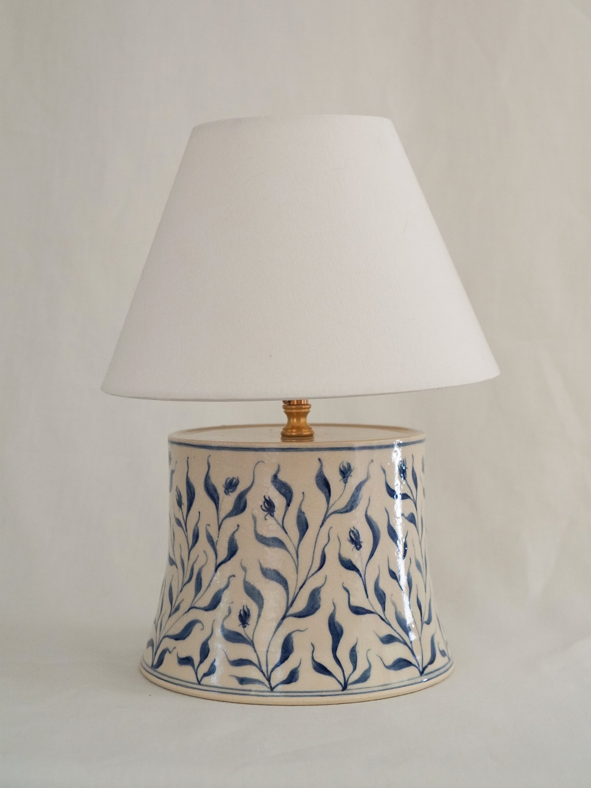 Small Lamp | Blue Floral 02