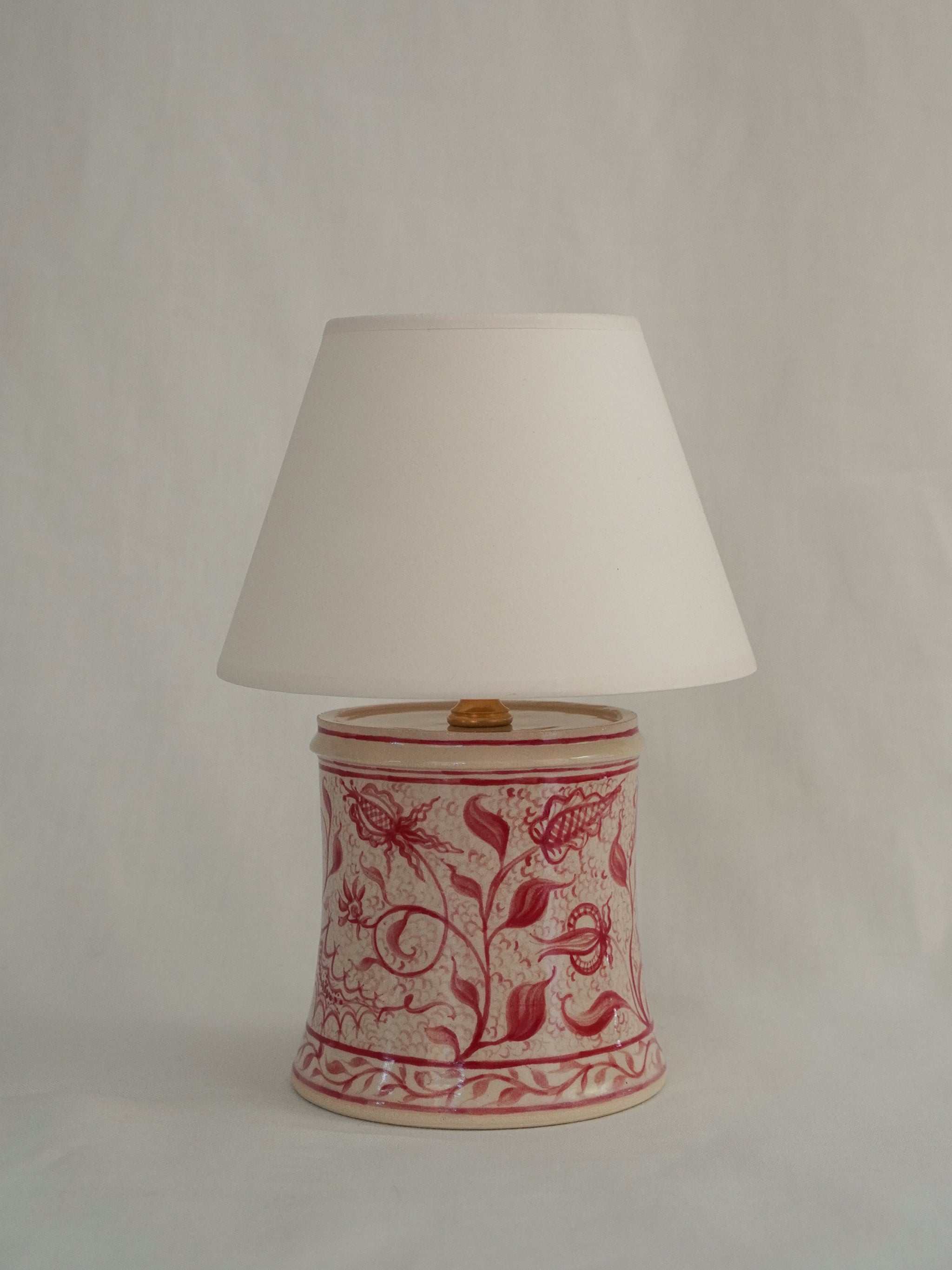 Mini Lamp | Red Chintz