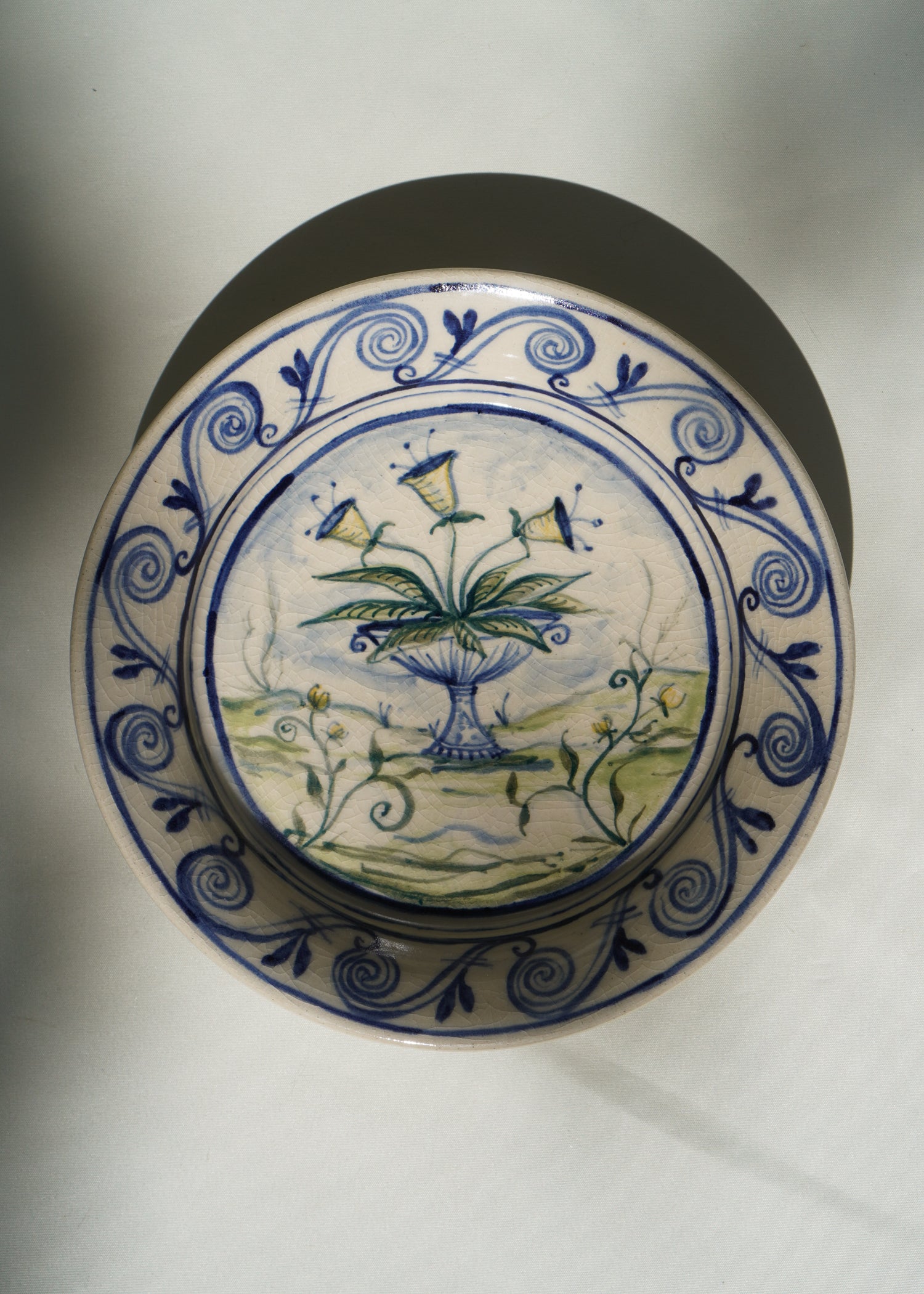 Small Polychrome Plate 02